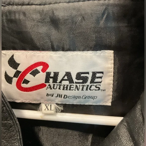 NASCAR Chase Authentic Men’s Leather Jacket #24 Jeff Gordon Dupont